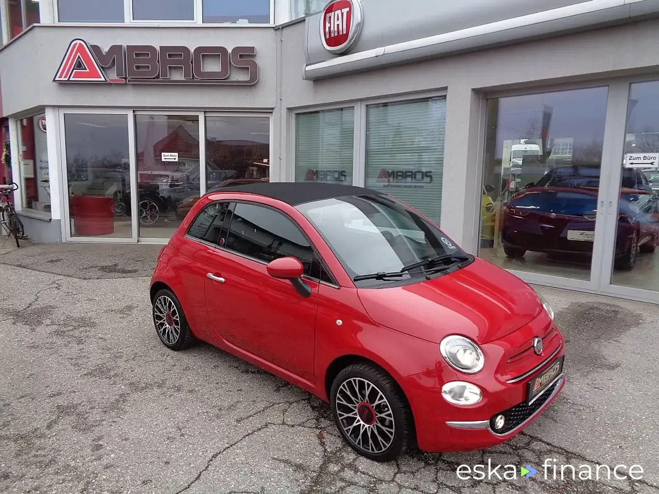 Lízing Kabriolet Fiat 500C 2023