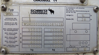 Lízing Náves Schmitz SK024 2011