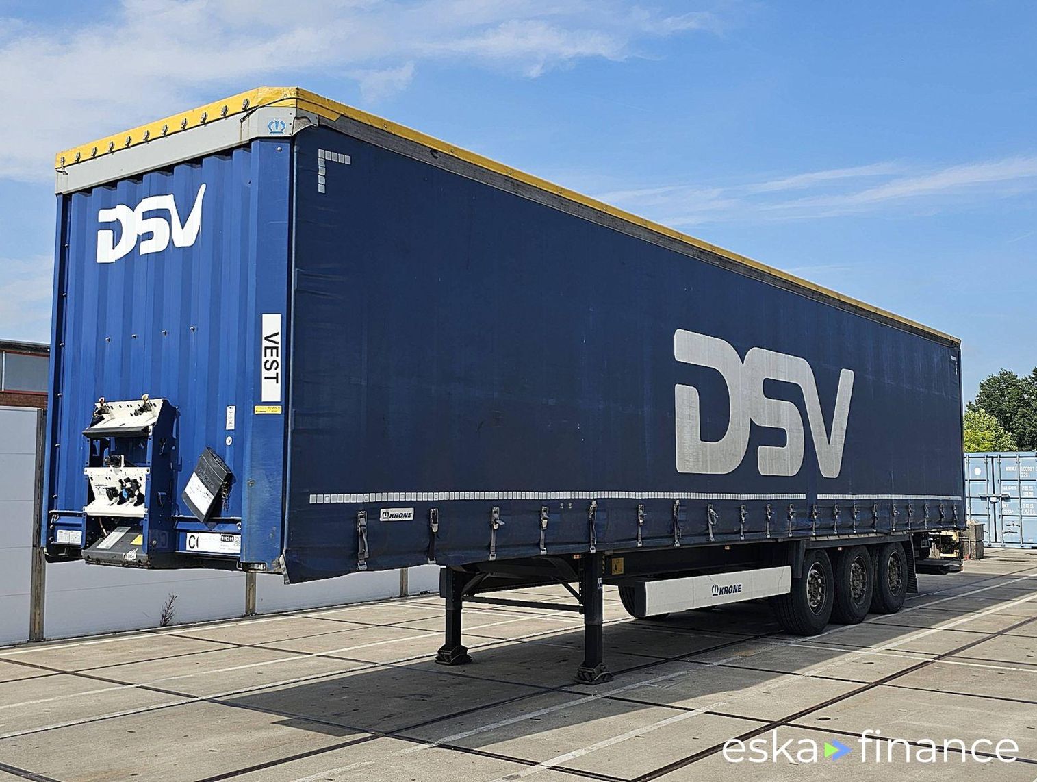 Leasing Semi-trailer Krone SDP 02 2017