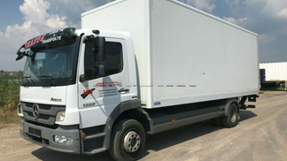 Closed truck MERCEDES ATEGO 2013