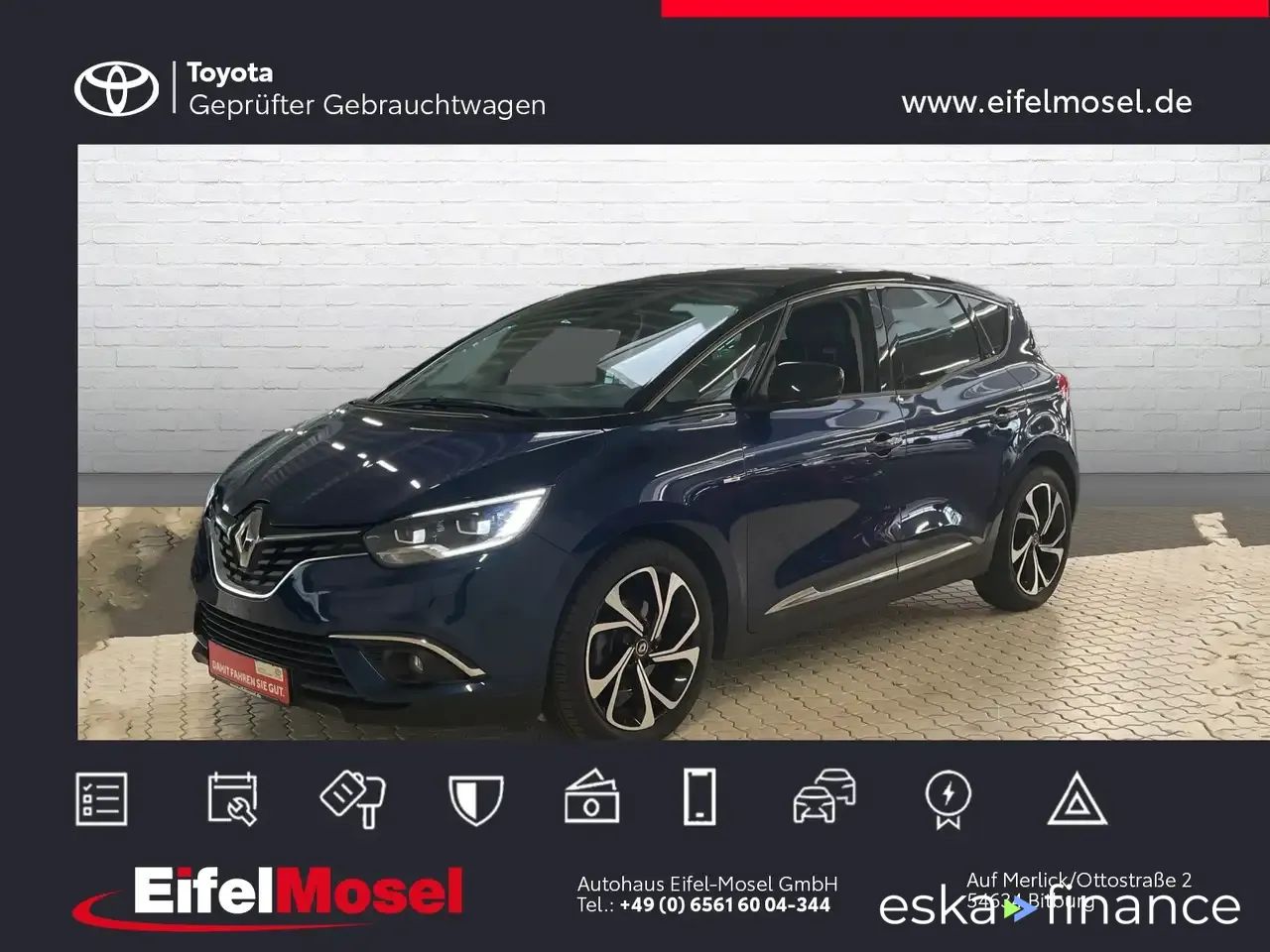 Finansowanie Transport pasażerów Renault Scenic 2019