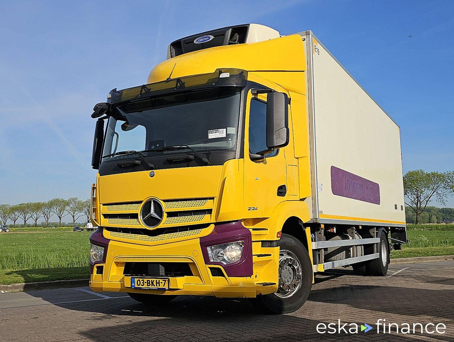Lízing Špeciálne nákladné vozidlo Mercedes-Benz ANTOS 1824 2018