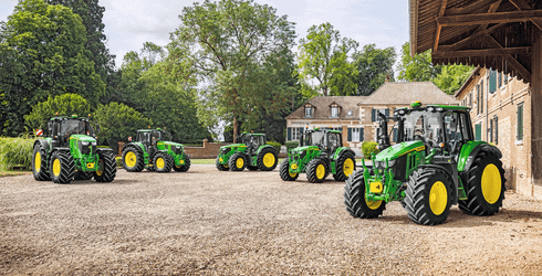 John Deere wprowadza nowe ciągniki 6M