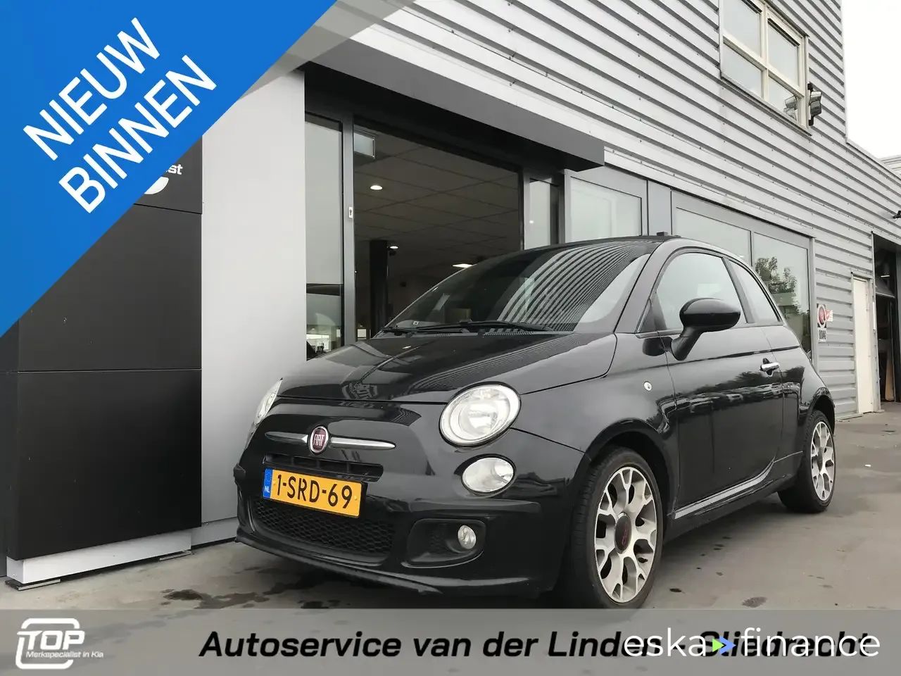 Lízing Kabriolet Fiat 500C 2013