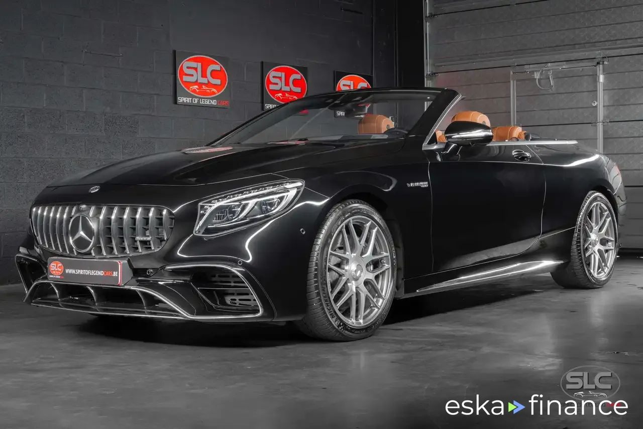 Lízing Kabriolet MERCEDES S 63 AMG 2021