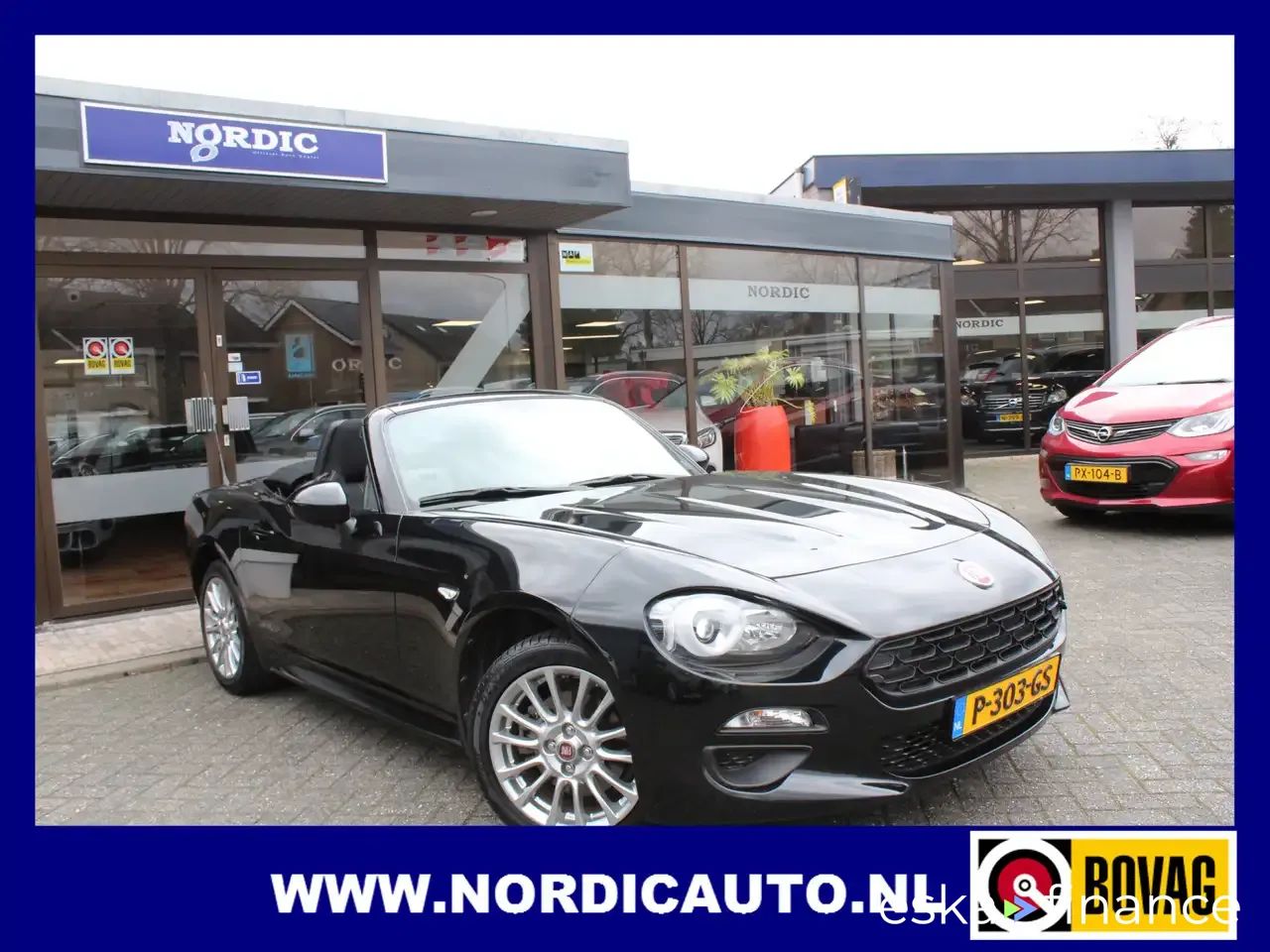 Lízing Kabriolet Fiat 124 Spider 2018