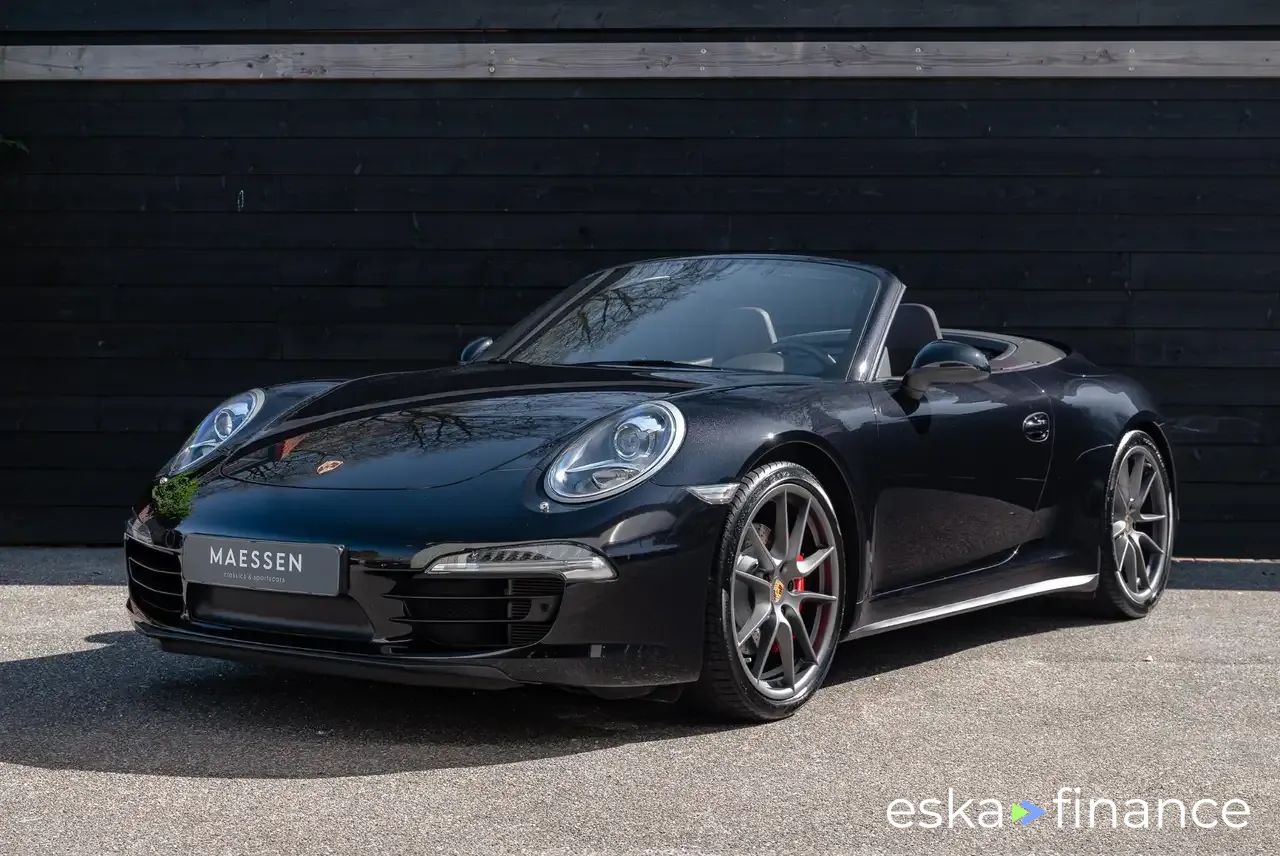 Financování Konvertibilní Porsche 991 2014