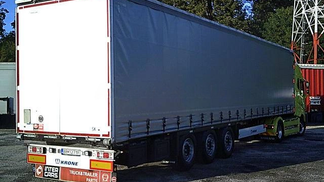 Leasing Semi-trailer Krone PROFILINER SDP 27 2012