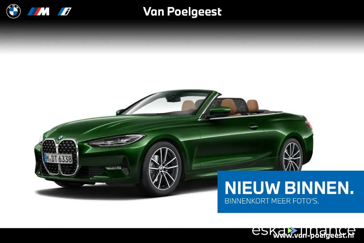 Financování Konvertibilní BMW 420 2022