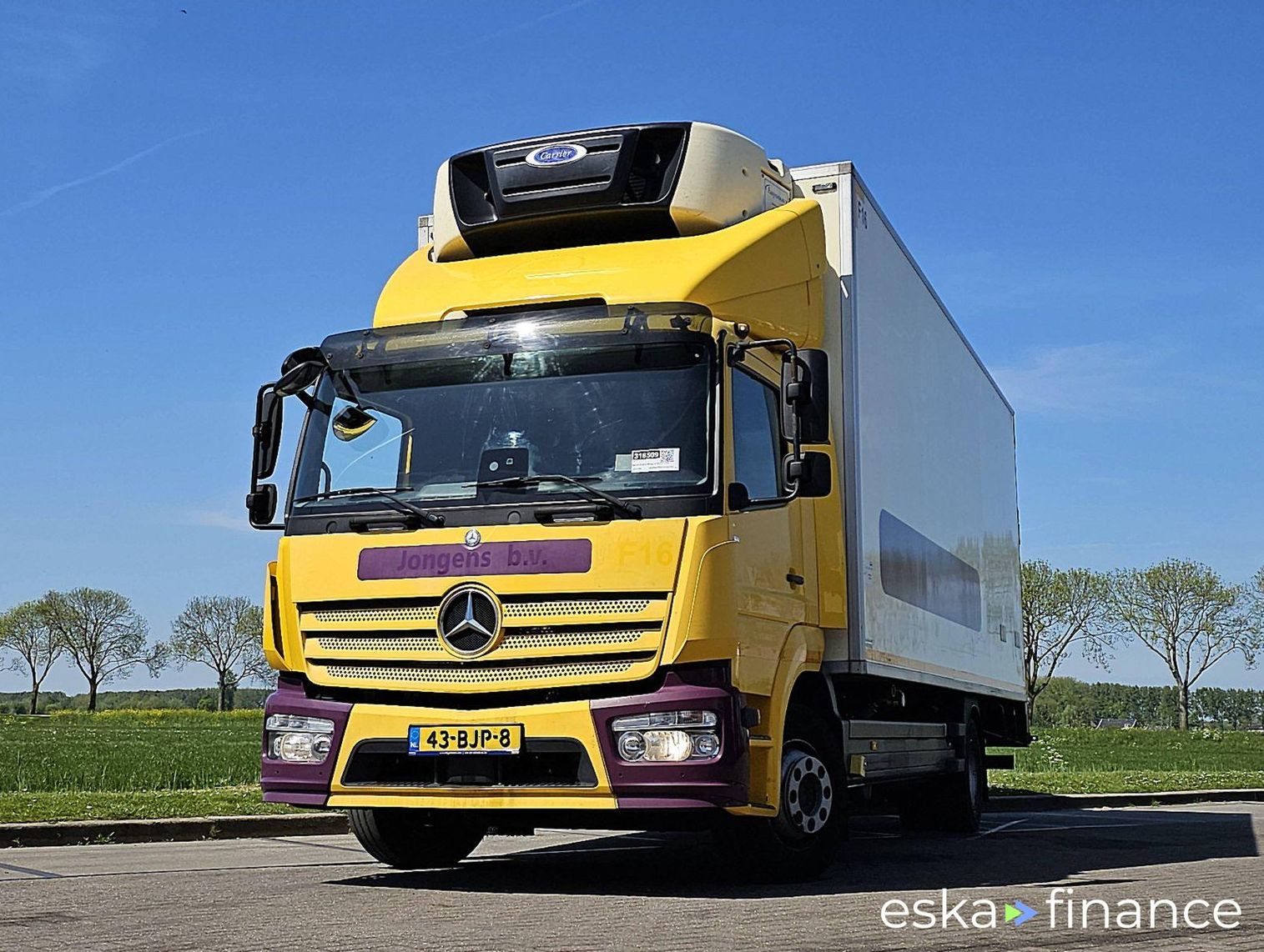 Leasing Special truck Mercedes-Benz ATEGO 1224 2017
