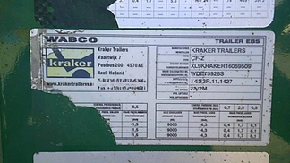 Leasing Semi-remorque Knapen KOWF KRAKER CF-Z ALU POSUVKA TOP 2016