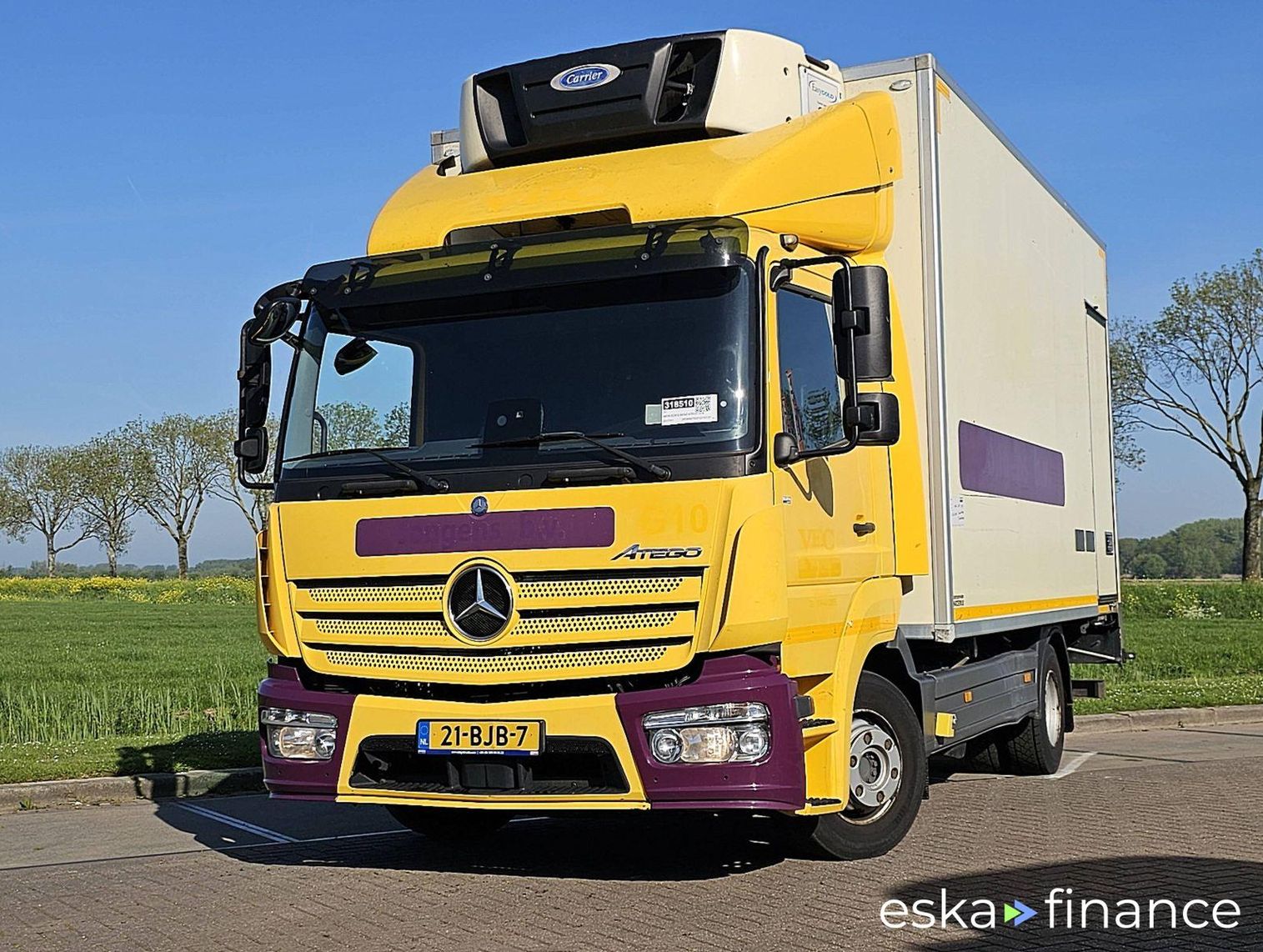 Leasing Special truck Mercedes-Benz ATEGO 824 2017