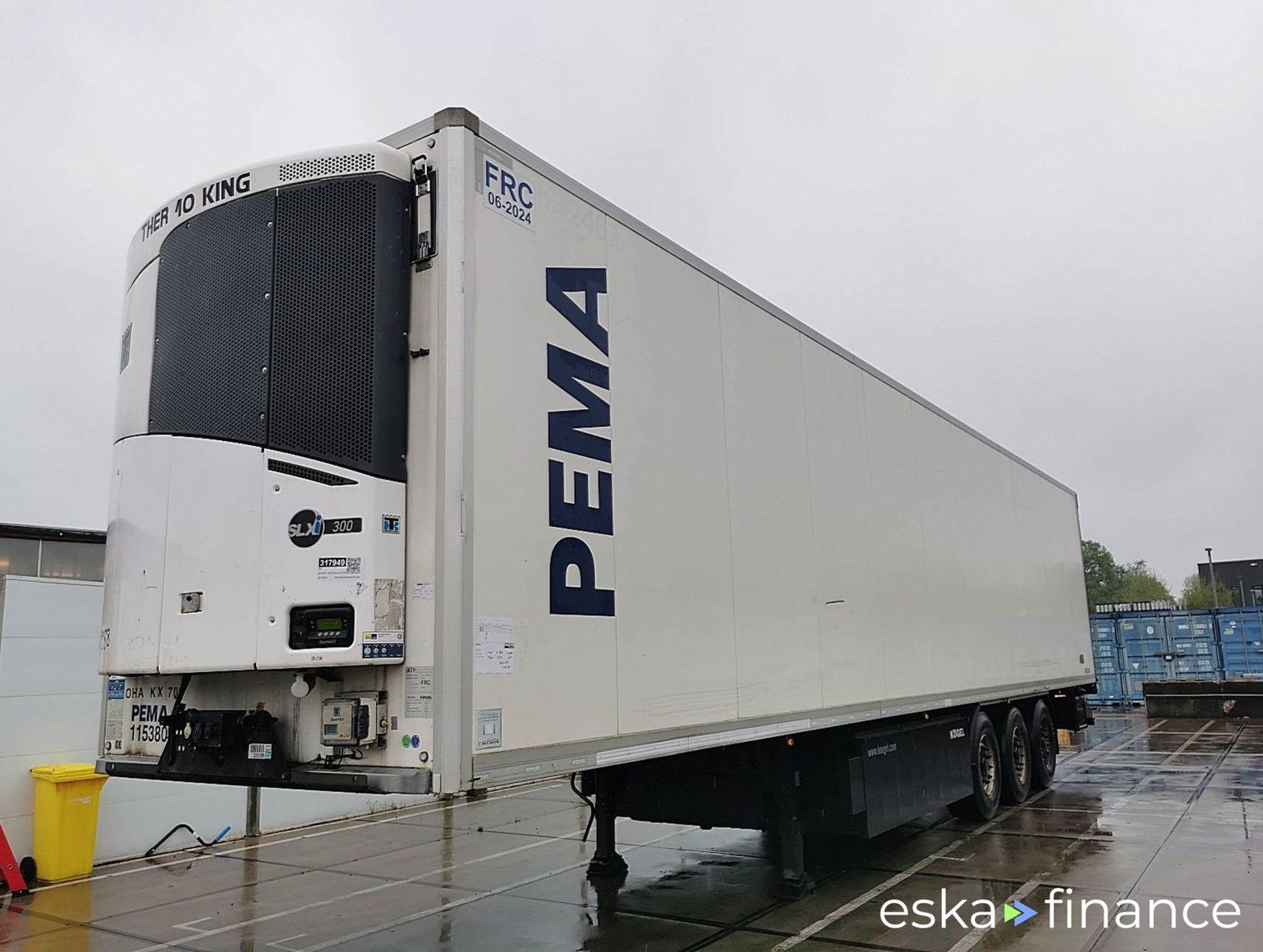 Leasing Semi-trailer Kogel DOPPELSTOCK BLUMENBR 2018